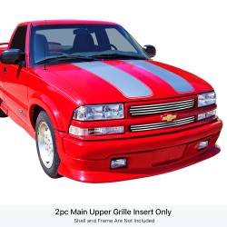 APS - APS Stainless GR03FEG05S Billet Grille Polish for 98-05 Chevy S10/Blazer - Image 1