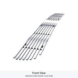 APS - APS Stainless Billet Bumper Grille Polish for 04-06 RAM 1500 SRT-10 GR04FEA57S - Image 2