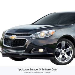 APS - APS Stainless Billet Bumper Grille Polish 14-16 Chevrolet Malibu GR03FFC41S - Image 1