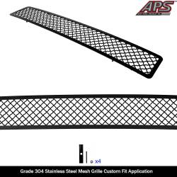 APS - APS Wire Mesh Bumper Grille Black for 19-24 RAM 2500/3500 GR04GEJ32K - Image 2