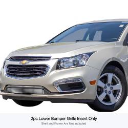 APS - APS Stainless Billet Bumper Grille Polish 2015 Chevrolet Cruze GR03FFC43S - Image 1