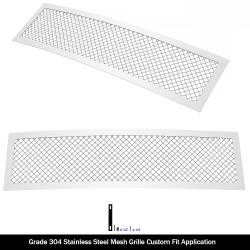 APS - APS Wire Mesh Bumper Grille Polish 17-19 Ford Super Duty GR06GFC99T - Image 2