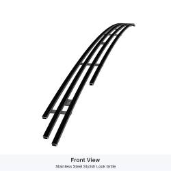 APS - APS Stainless Billet Bumper Grille Black for 19-24 RAM 1500 Rebel/TRX GR04FEB04J - Image 2