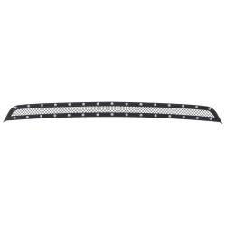 APS - APS Rivet Style Stainless Bumper Grille Black Chevrolet Colorado GR03LFC17H - Image 3