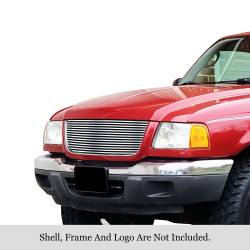 APS - APS Stainless Billet Grille Polish 01-03 Ford Ranger 4WD GR06HEC24S - Image 1