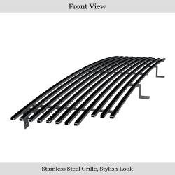 APS - APS Stainless Billet Grille GR06HEC25J 01-03 Ford Ranger XLT RWD Black - Image 2