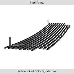 APS - APS Stainless Billet Grille GR06HEC25J 01-03 Ford Ranger XLT RWD Black - Image 3