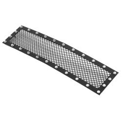 APS - APS Rivet Style Stainless Bumper Grille Black 15-19 Silverado HD GR03LFC19H - Image 2