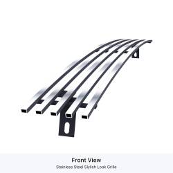APS - APS Stainless Billet Bumper Grille Polish 97-98 F150/Expedition GR06HEJ38S - Image 2