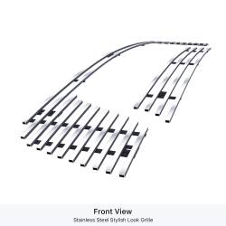 APS - APS Stainless Billet Grille Polish for 15-18 RAM 1500 Rebel GR04FEB55S - Image 2