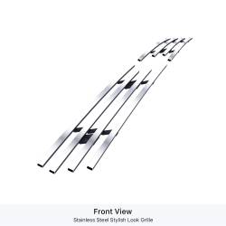 APS - APS Stainless Billet Grille Brushed 06-13 Chevy Impala/Monte Carlo GR03FEG43C - Image 2