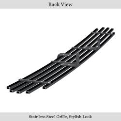APS - APS Stainless Billet Bumper Grille Black 98-00 Ford Ranger GR06HEJ48J - Image 3