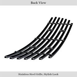 APS - APS Stainless Billet Bumper Grille Black 02-05 Ford Explorer 4DR GR06HEC32J - Image 3