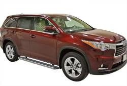 APS - APS IStep 6" Running Boards Brushed for 08-19 Toyota Highlander IB20FBB9A - Image 2