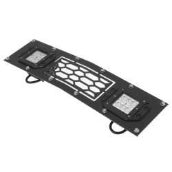 APS - APS Laser Cut Stainless Bumper Grille Black 15-19 Silverado HD GR03LFC19L - Image 2