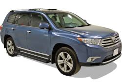 APS - APS IStep 6" Running Boards Black for 08-19 Toyota Highlander IB20FBB9B - Image 2