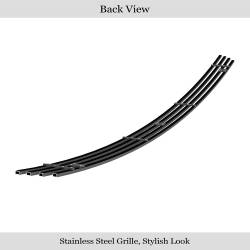 APS - APS Stainless Billet Bumper Grille Black for 02-08 RAM 1500/HD GR04FEC75J - Image 3