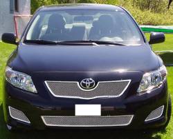 APS - APS Wire Mesh Grille Polish for 09-10 Toyota Corolla GR20GFF02T - Image 1