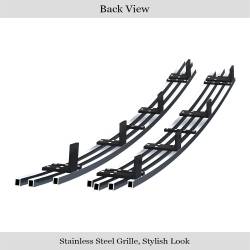 APS - APS Stainless Billet Grille Polish for 01-04 Nissan Frontier GR14HED19S - Image 3