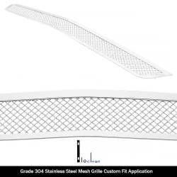 APS - APS Wire Mesh Bumper Grille Polish 15-17 Ford Mustang 2.3L/V6 GR06GFD03T - Image 2