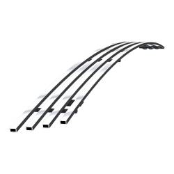 APS - APS GR04FEC75S Stainless Billet Bumper Grille Polish for 02-08 RAM 1500/HD - Image 2