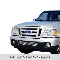 APS - APS GR06HEC43S Stainless Billet Bumper Grille Polish for 06-11 Ford Ranger - Image 1