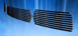 APS - APS Stainless Billet Bumper Grille Black 99-04 Super Duty/Excursion GR06HEJ97J - Image 2