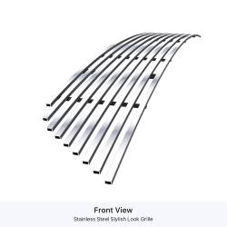 APS - APS Stainless Billet Bumper Grille Polish for 14-20 Dodge Durango GR04FFC49S - Image 2