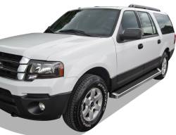 APS - APS IRunning Running Boards Polish 97-17 Ford Expedition IB06RIB4A - Image 2