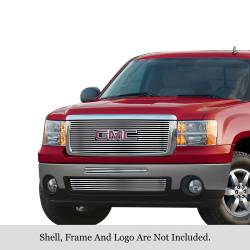 APS - APS Stainless Billet Grille Polish 07-13 GMC Sierra 1500 GR07FAA04S - Image 1
