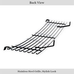 APS - APS Stainless Billet Grille Brushed for 98-00 Nissan Frontier GR14HED39C - Image 3