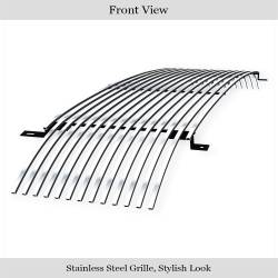APS - APS Stainless Billet Grille Polish 99-04 Super Duty/Excursion GR06HEJ99S - Image 2