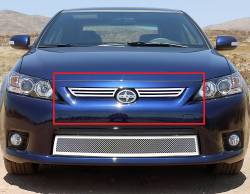 APS - APS Wire Mesh Grille Polish for 11-13 Scion TC GR20GFH49T - Image 1
