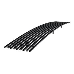 APS - APS Stainless Billet Bumper Grille Black for 04-10 Infiniti QX56 GR14HED48J - Image 2
