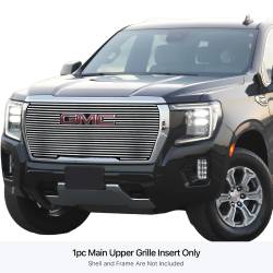 APS - APS Stainless Billet Grille Polish 21-24 GMC Yukon GR07FEB66S - Image 1