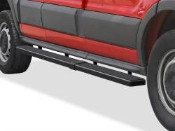 APS - APS IStep 5" Running Boards Black 15-25 Ford Transit Van IB06EDJ5B - Image 1