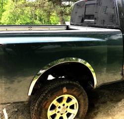 APS - APS Stainless Steel 2" Fender Lip Trim for 04-10 Nissan Titan FT14I-TIT045P - Image 2