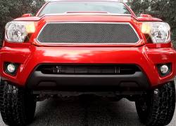 APS - APS Wire Mesh Grille Polish for 12-15 Toyota Tacoma GR20GFI71T - Image 1
