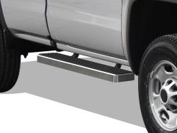 APS - APS IStep 6" Running Boards Brushed 07-18 Silverado/Sierra Reg IB03FAI6A - Image 1