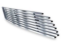 APS - APS Stainless Billet Bumper Grille Brushed for 02-04 Nissan Altima GR14FED07C - Image 2