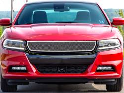 APS - APS Wire Mesh Grille Polish for 15-23 Dodge Charger SXT GR04GFC44T - Image 1