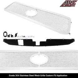 APS - APS Wire Mesh Grille Polish for 18-19 Toyota Tundra GR20GFJ30T - Image 2