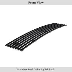 APS - APS Stainless Billet Grille Black for 09-14 Nissan Cube GR14HFF38J - Image 2