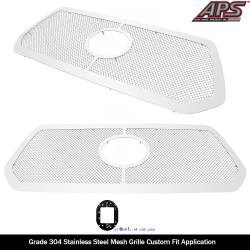 APS - APS Wire Mesh Grille Polish for 18-19 Toyota Tacoma GR20GFJ31T - Image 2