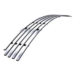APS - APS GR06FFJ14S Stainless Billet Bumper Grille for 05-09 Ford Mustang GT Polish - Image 2