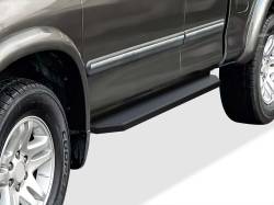 APS - APS H-Series Running Boards Black for 00-06 Toyota Tundra Extended IB20RJF0H - Image 1