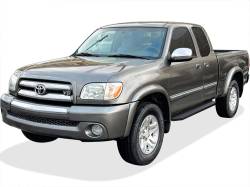APS - APS H-Series Running Boards Black for 00-06 Toyota Tundra Extended IB20RJF0H - Image 2