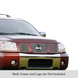 APS - APS Stainless Billet Grille Polish for 04-07 Nissan Titan/Armada GR14FED12S - Image 1