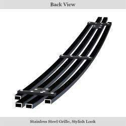 APS - APS Stainless Billet Hood Grille Black 99-04 Ford Mustang GT GR06FFJ20J - Image 3
