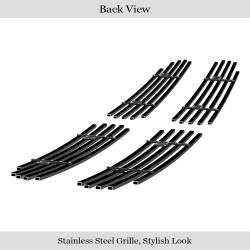 APS - APS Stainless Billet Grille Black for 97-03 Dakota/Durango GR04FEG30J - Image 3